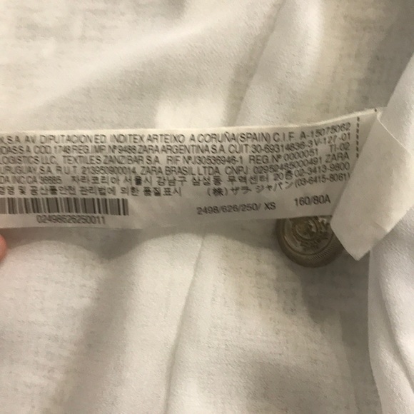 Zara white tweed blazer - Picture 4 of 6